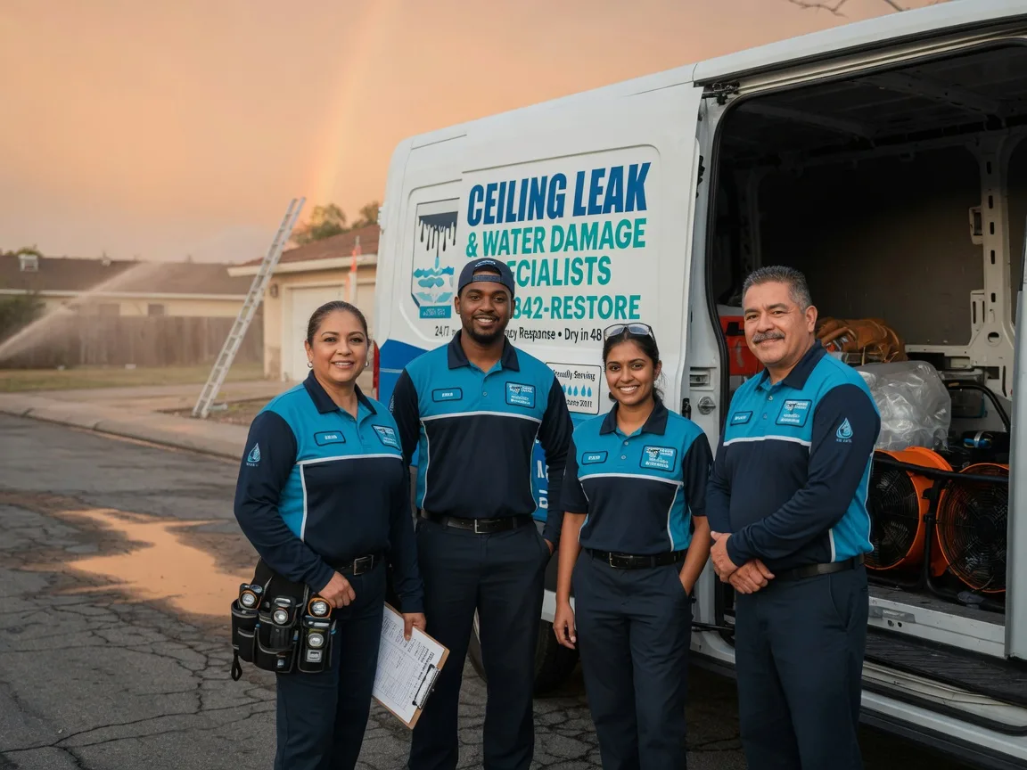 Ceiling Leak Cleanup company in Holdenville, OK